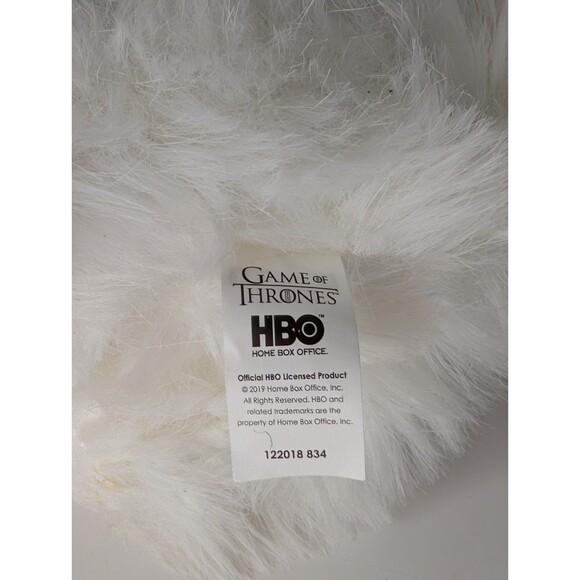 Game Of Thrones Ghost Cub Direwolf Plush 8" Stuffed Animal Toy HBO Licensed - Picture 4 of 8